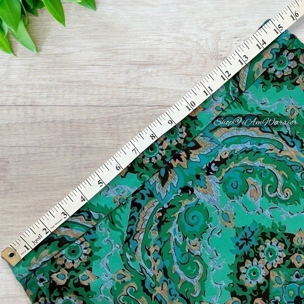 J.Crew jade paisley cotton stretch no.2 pencil skirt *shop@iamwarrior